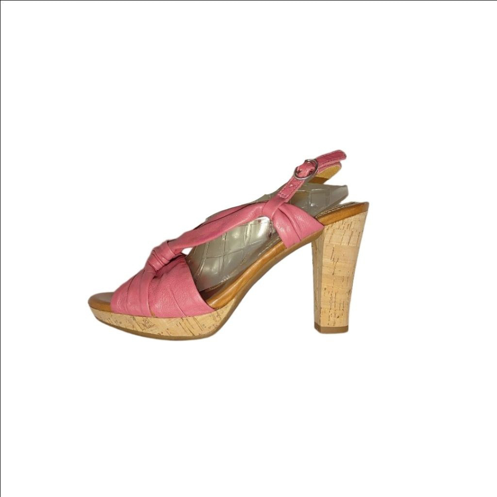 Naya Wind Pink Cork Sandals Size 7.5 NWOT